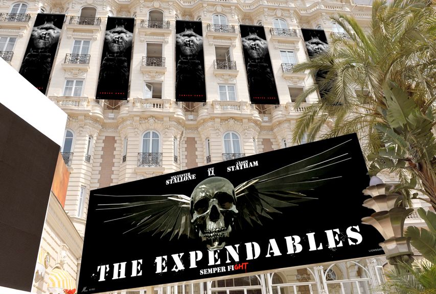 The Expendables Outdoor Art #2