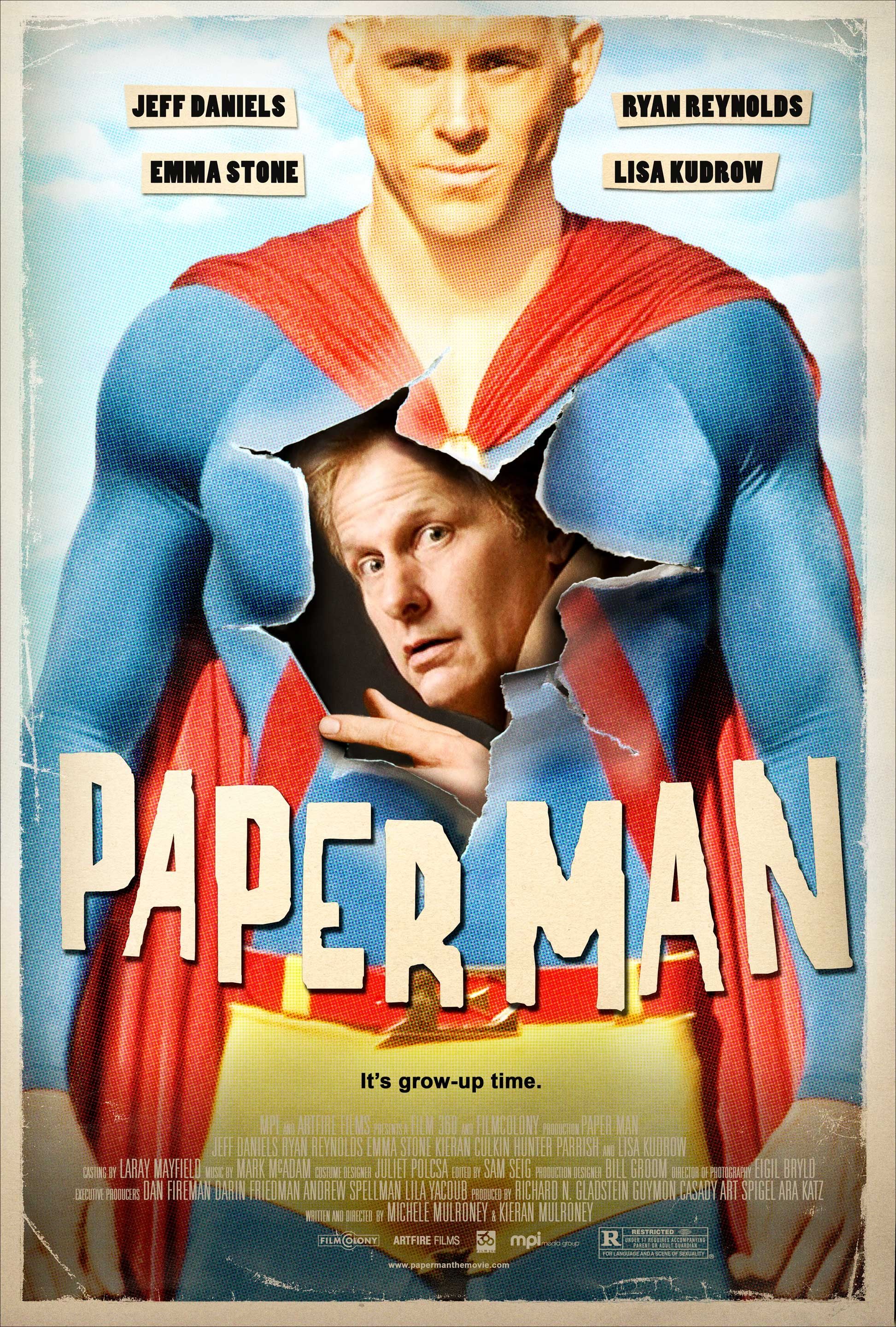 New Paper Man Trailer Poster And Photos Arrive