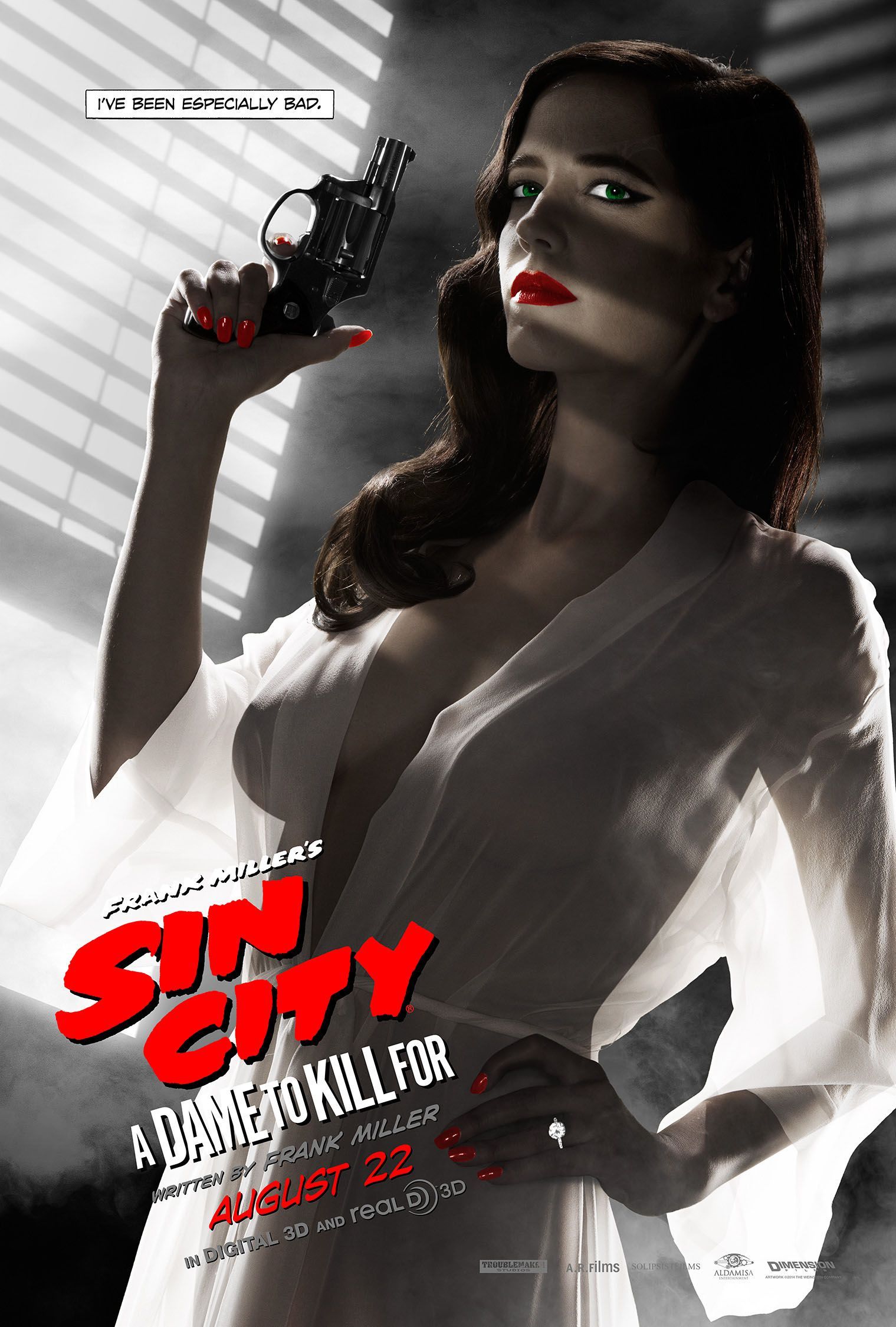 Sin City: A Dame to Kill For Eva Green Poster