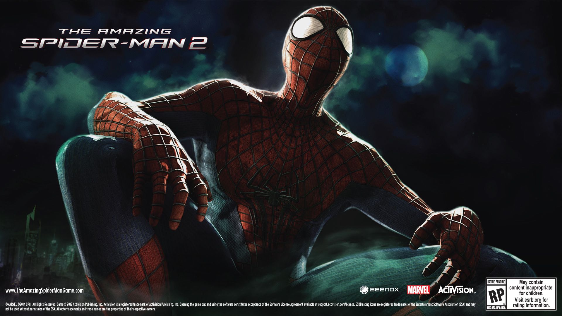 The Amazing Spider-Man 2 Video Game Promo Art 1