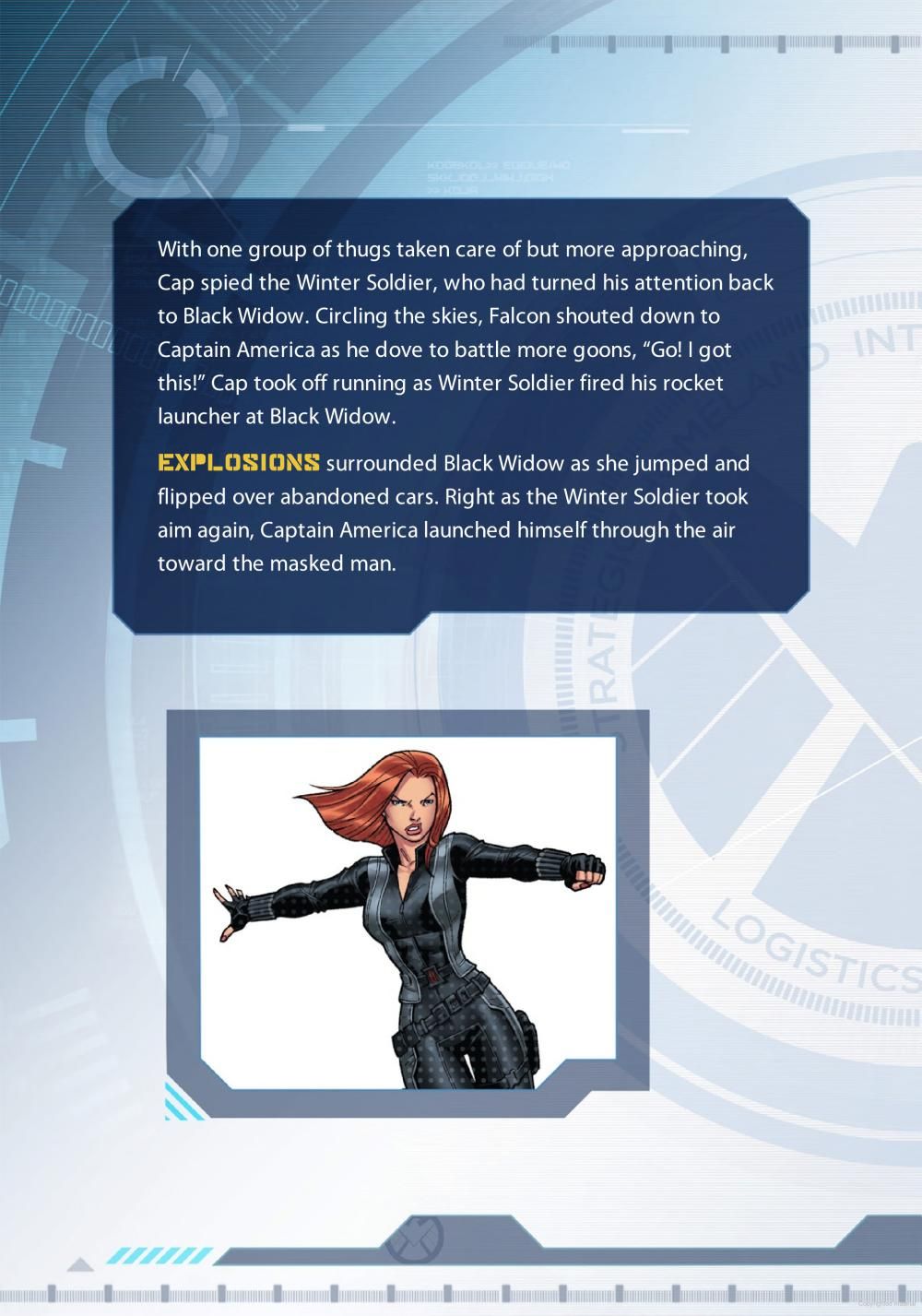 Captain America: The Winter Soldier Storybook Photo 6