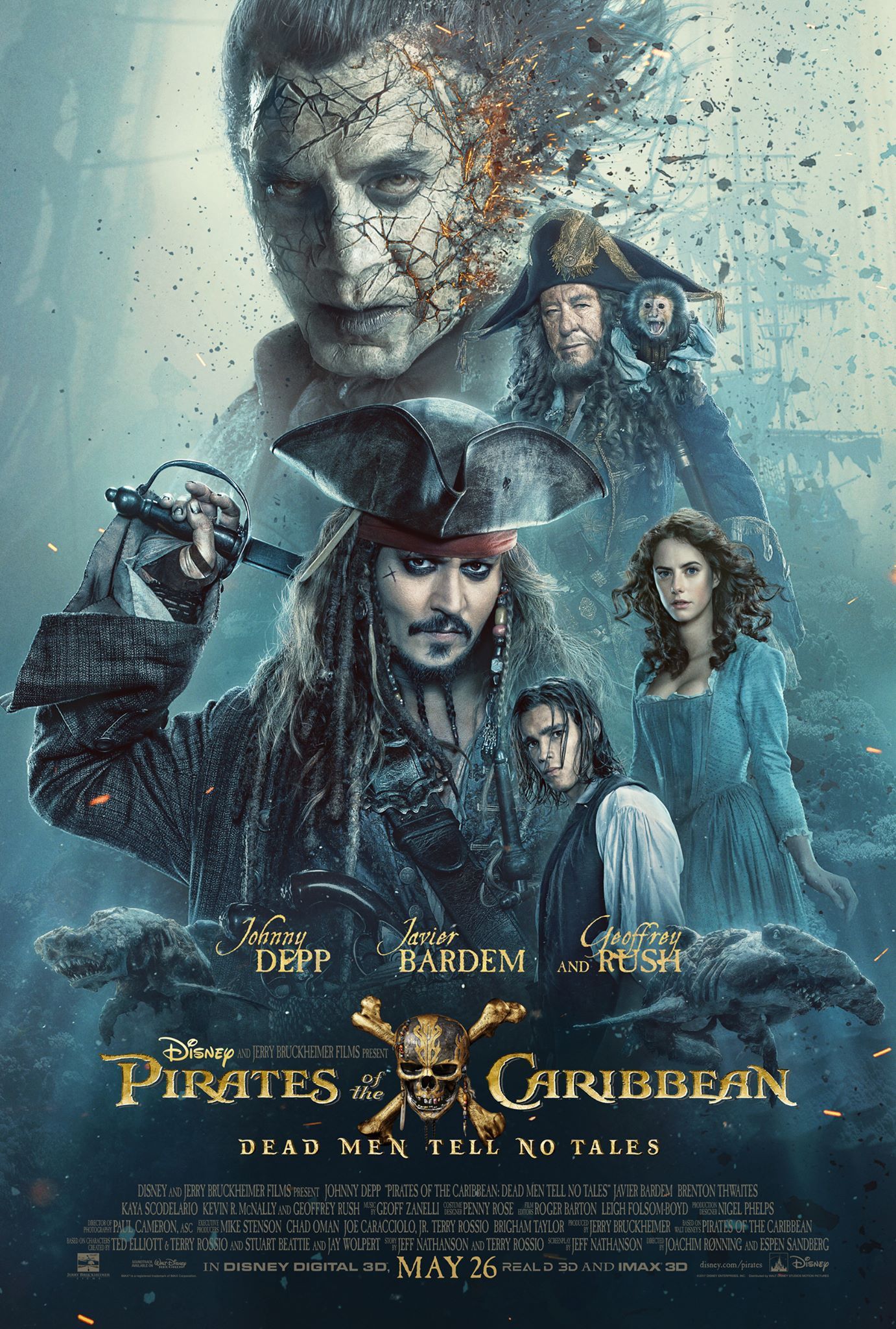 Pirates of the Caribbean 5 poster