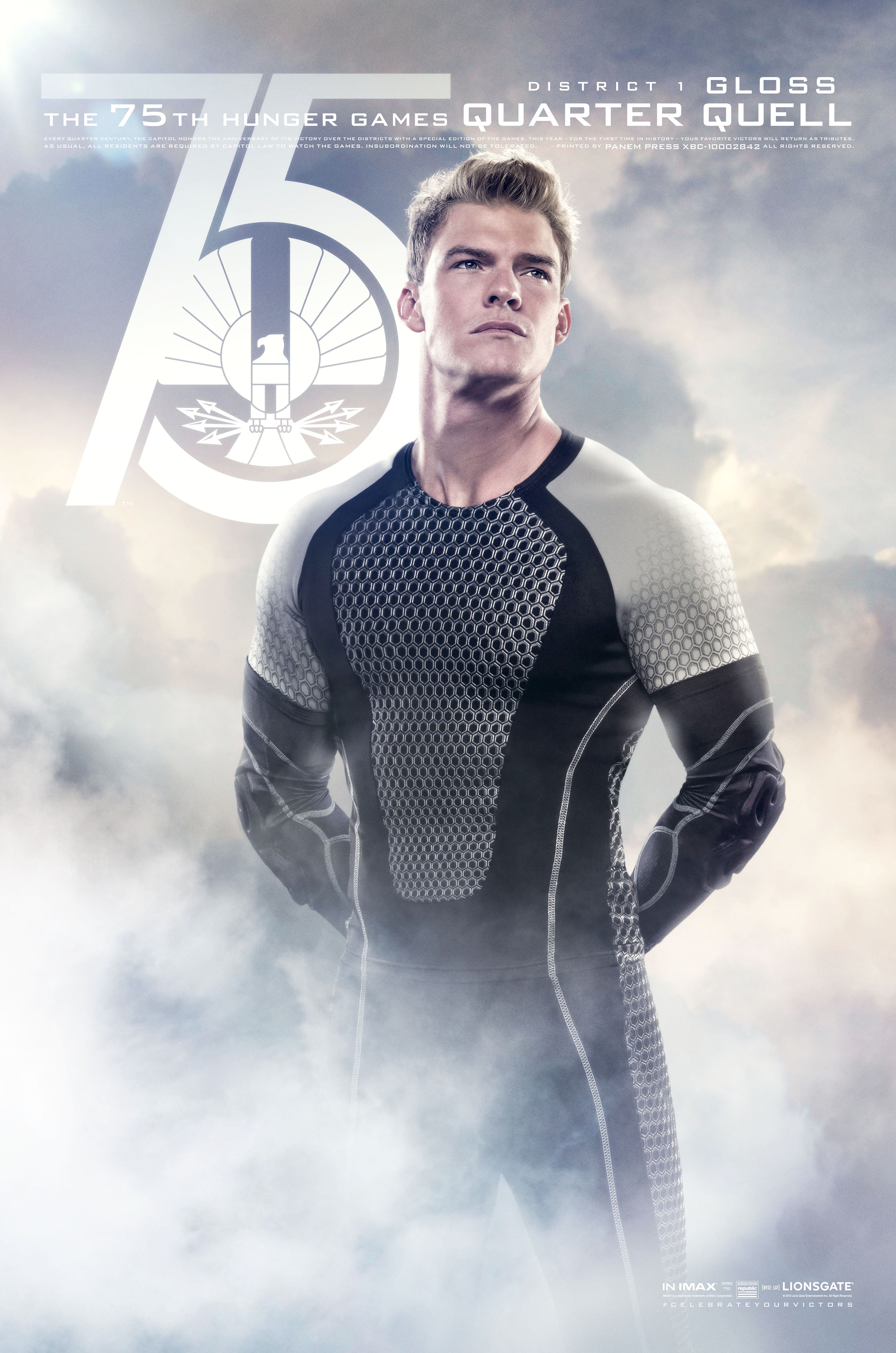 The Hunger Games Catching Fire Gloss Poster