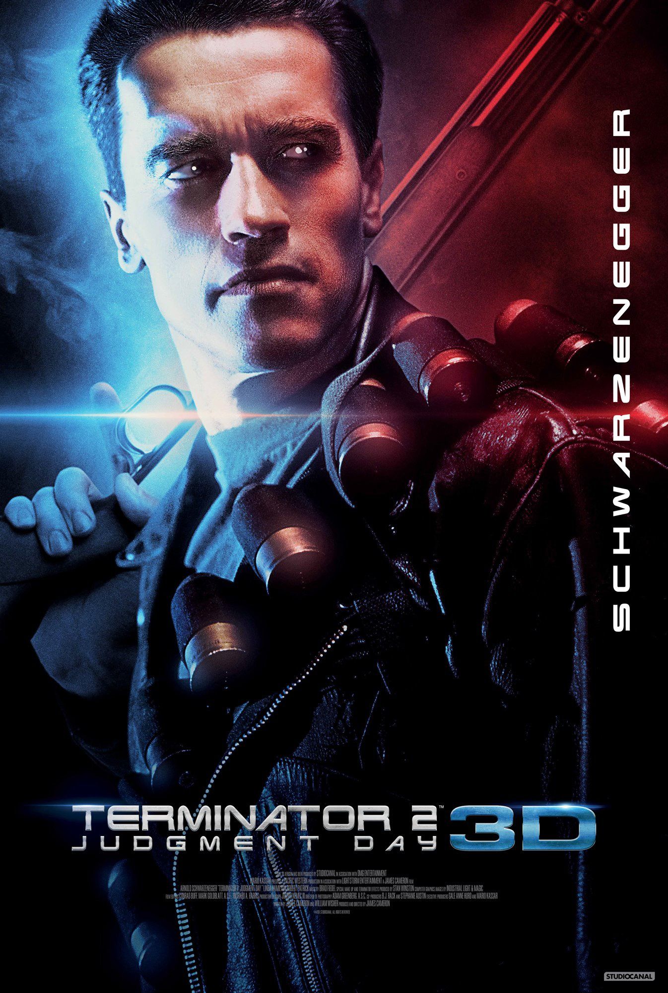 Terminator 2 3D Poster