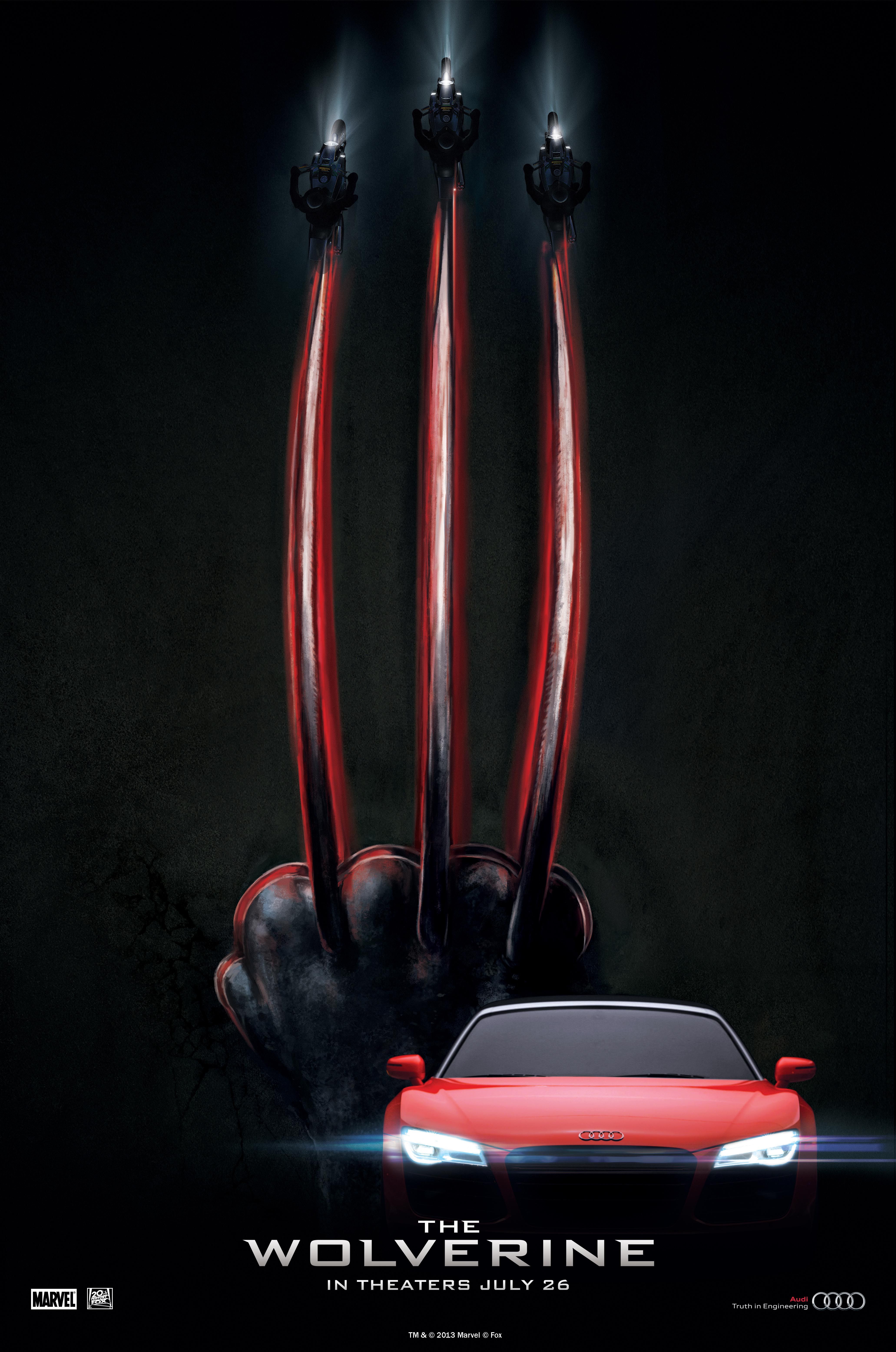 Wolverine Audi and Ducati Poster