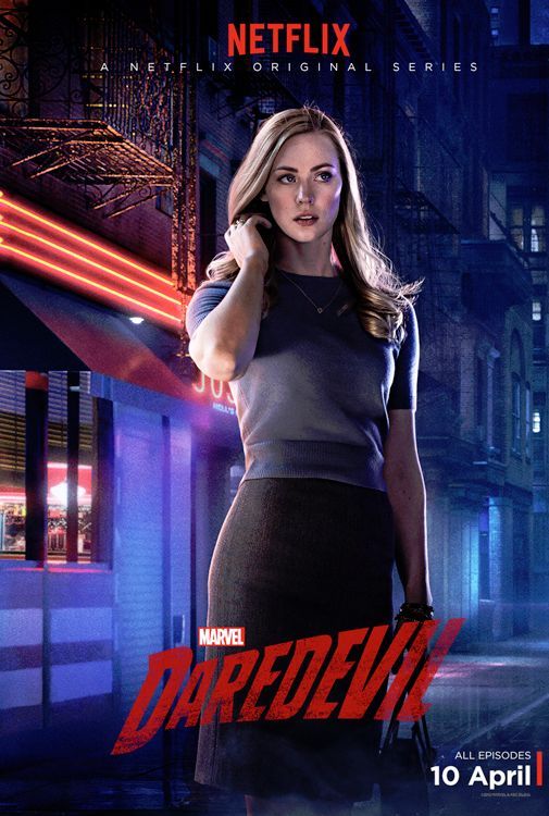 Marvel's Daredevil Karen Page Character Poster