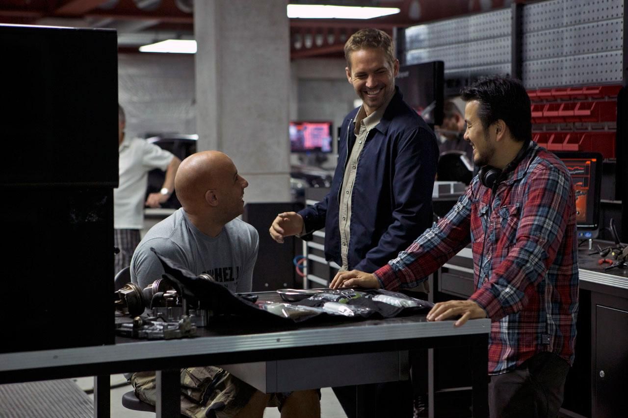 The Fast and the Furious 6 Behind-the-Scenes Photo