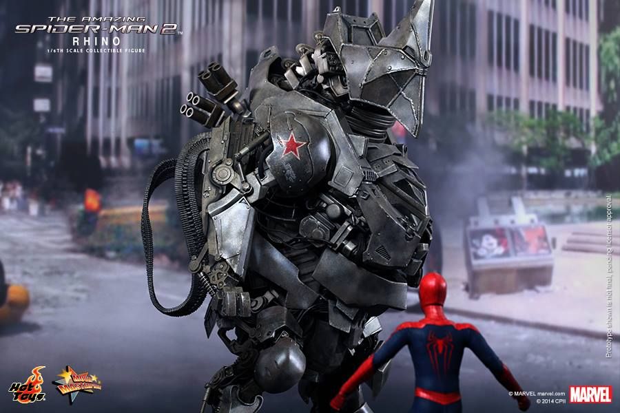 The Amazing Spider-Man 2 Hot Toys Rhino Photo 2