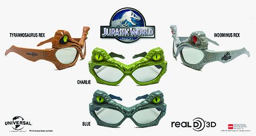 Jurassic World 3D Glasses Photo 5