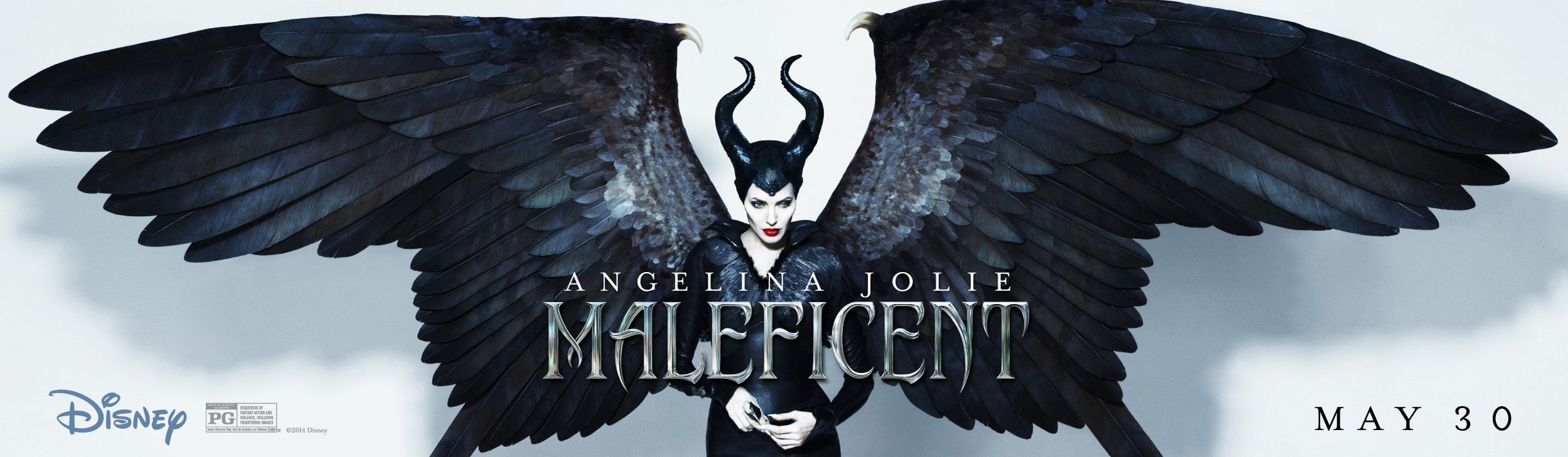Maleficent Wings Poster