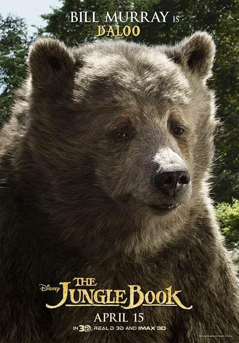 The Jungle Book Baloo Poster