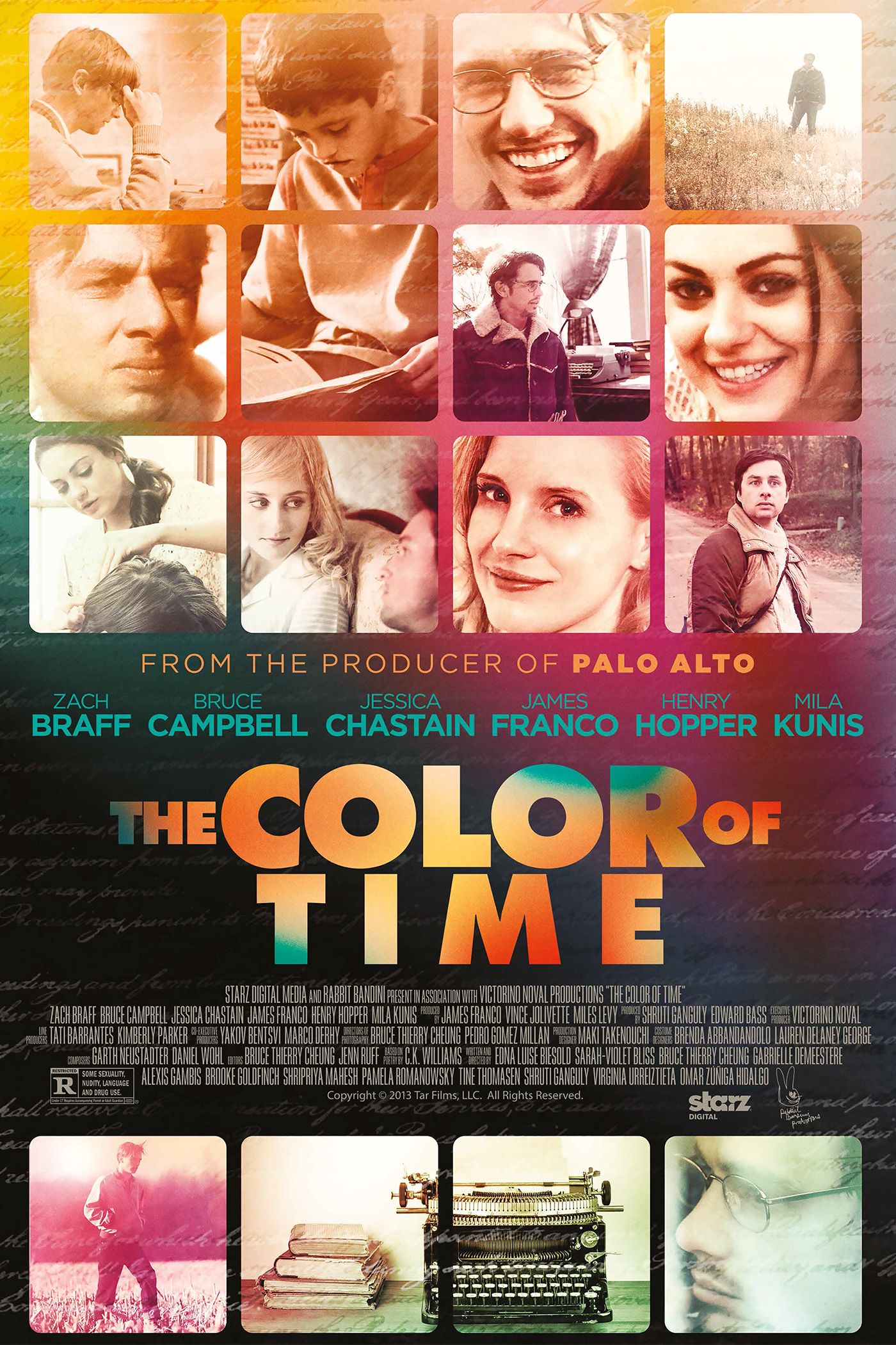 The Color of Time Poster