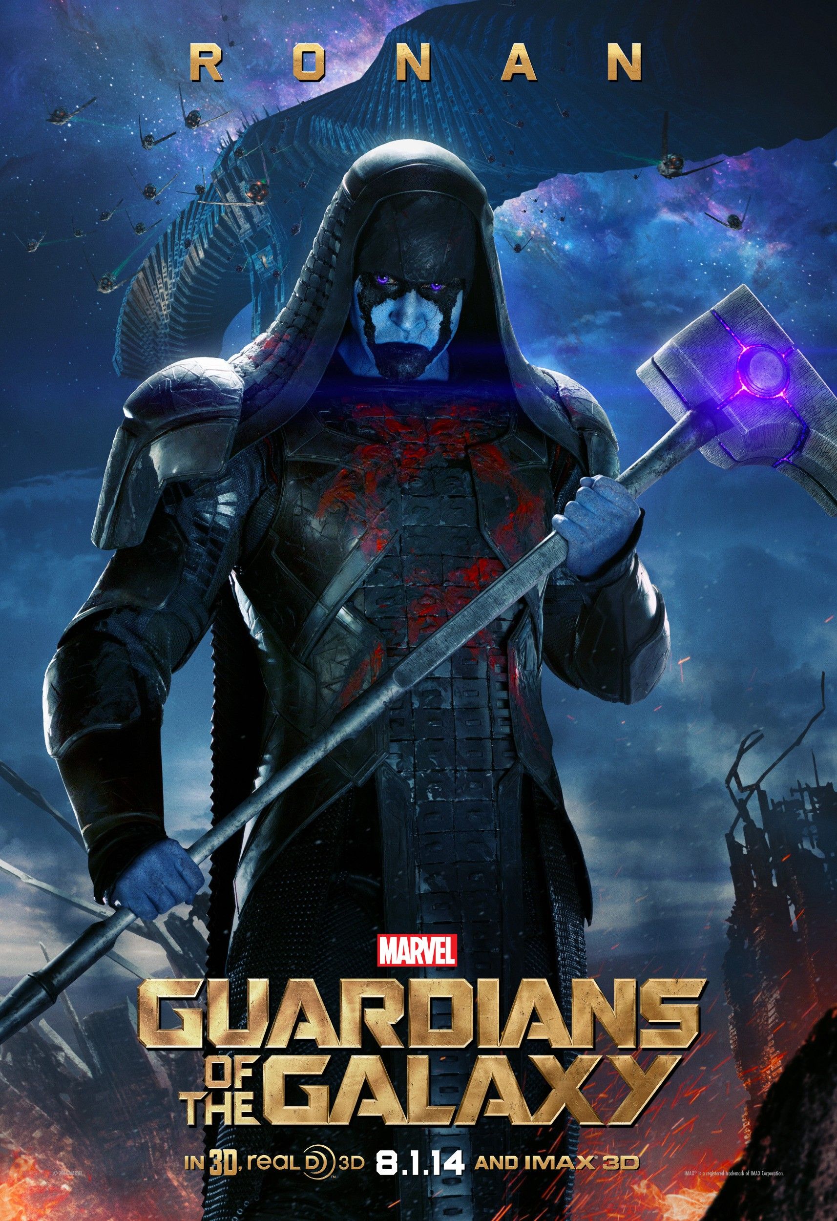 Guardians of the Galaxy Ronan Poster