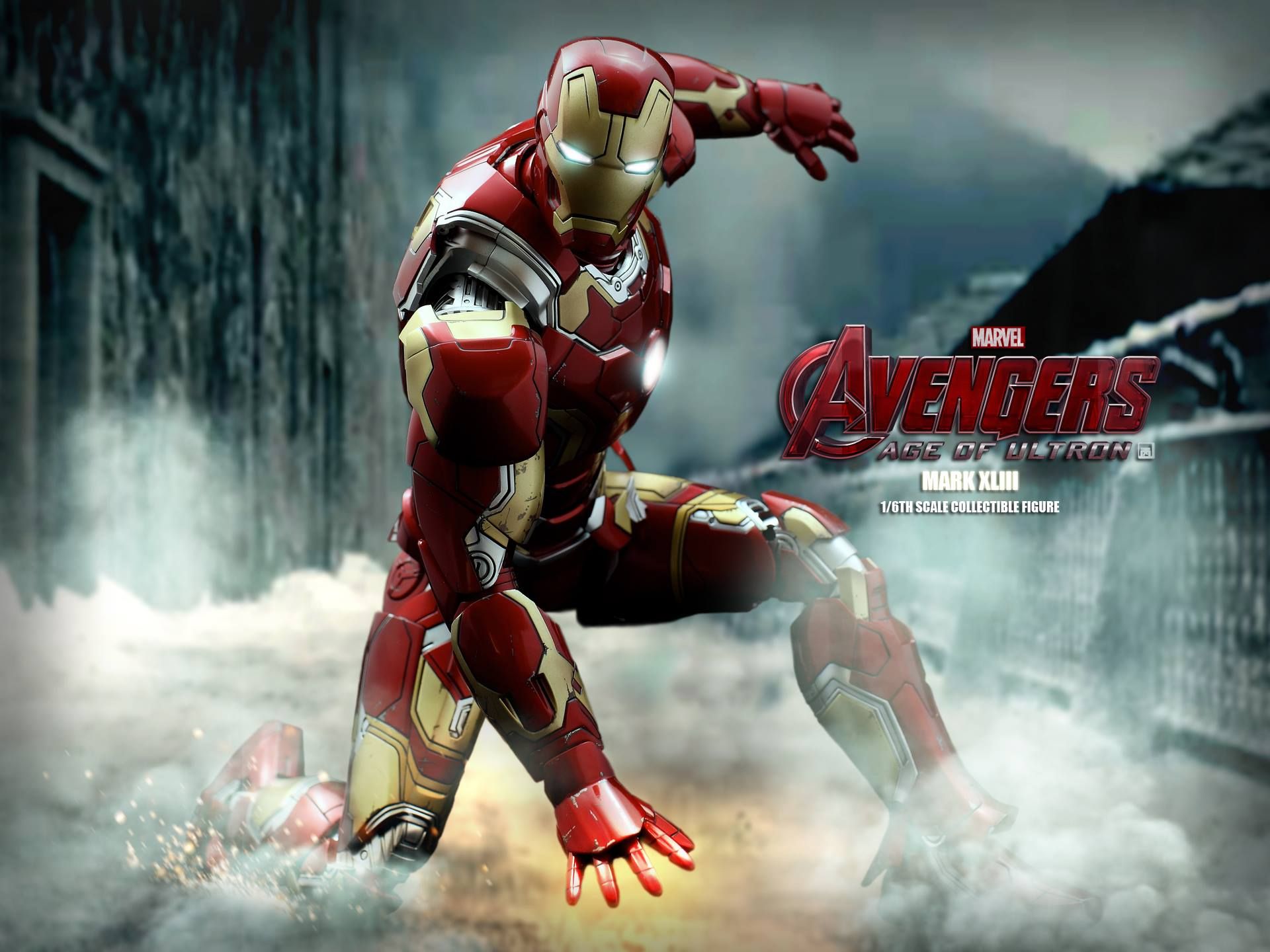 Avengers 2 Iron Man Mark XLIII Action Figure Photo 11