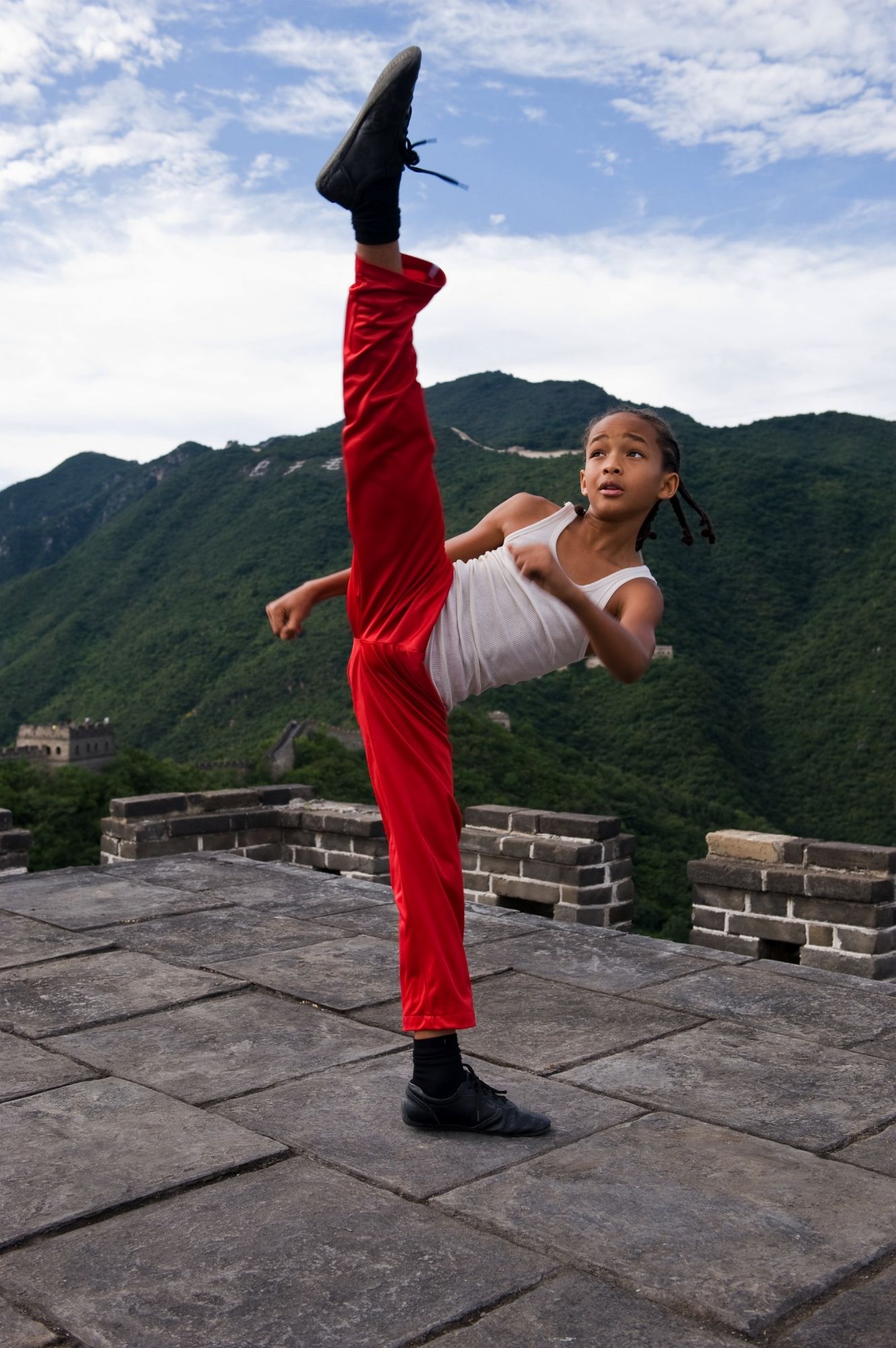 Jaden Smith in the Karate Kid