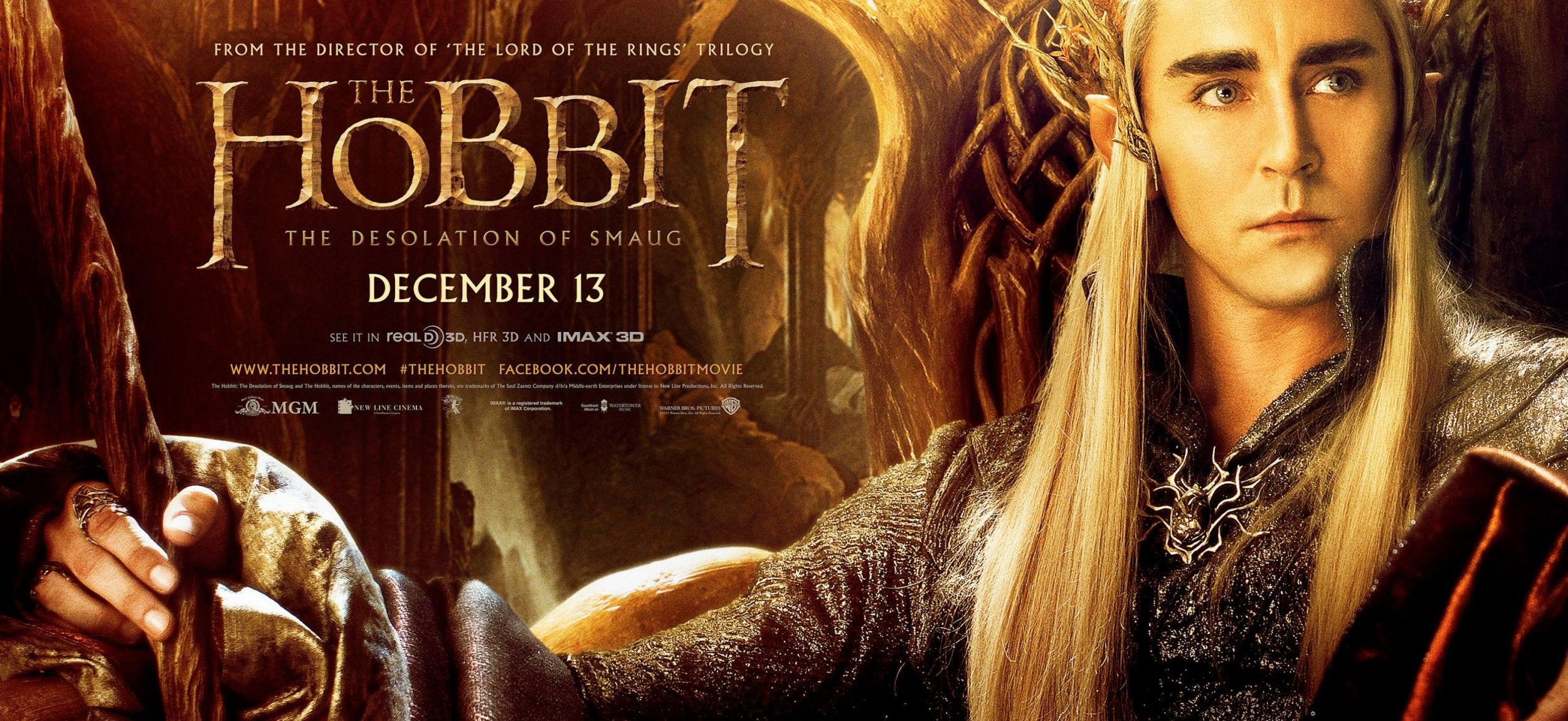 The Hobbit: The Desolation of Smaug Thraduil Banner