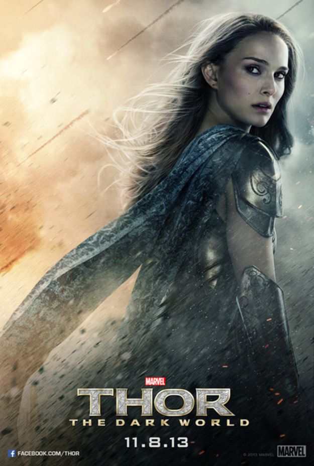 Thor the Dark World Character Poster Jane Foster
