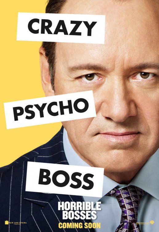 Horrible Bosses Kevin Spacey Poster