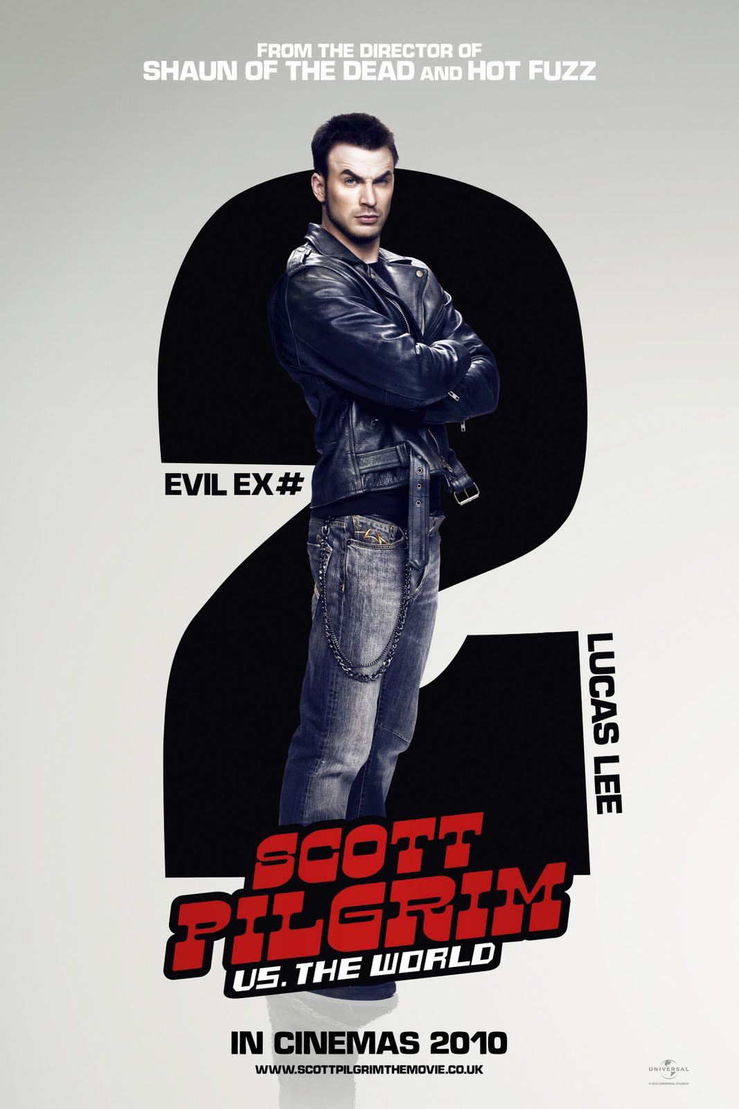 Scott Pilgrim Vs. the World Chris Evans Character Poster