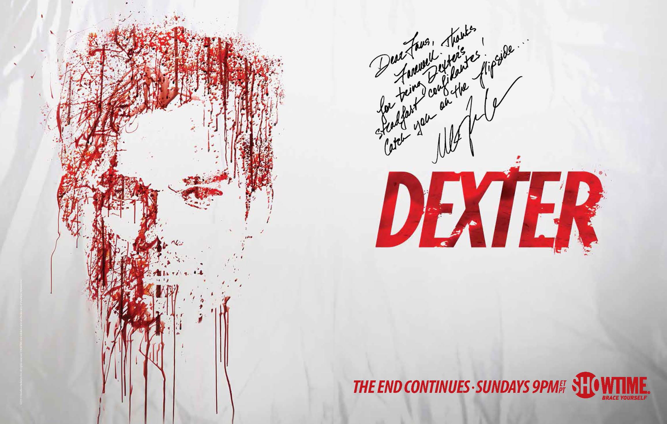 Dexter Comic-Con 2013 Poster