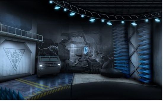 Transformers the Ride Concept Art #1