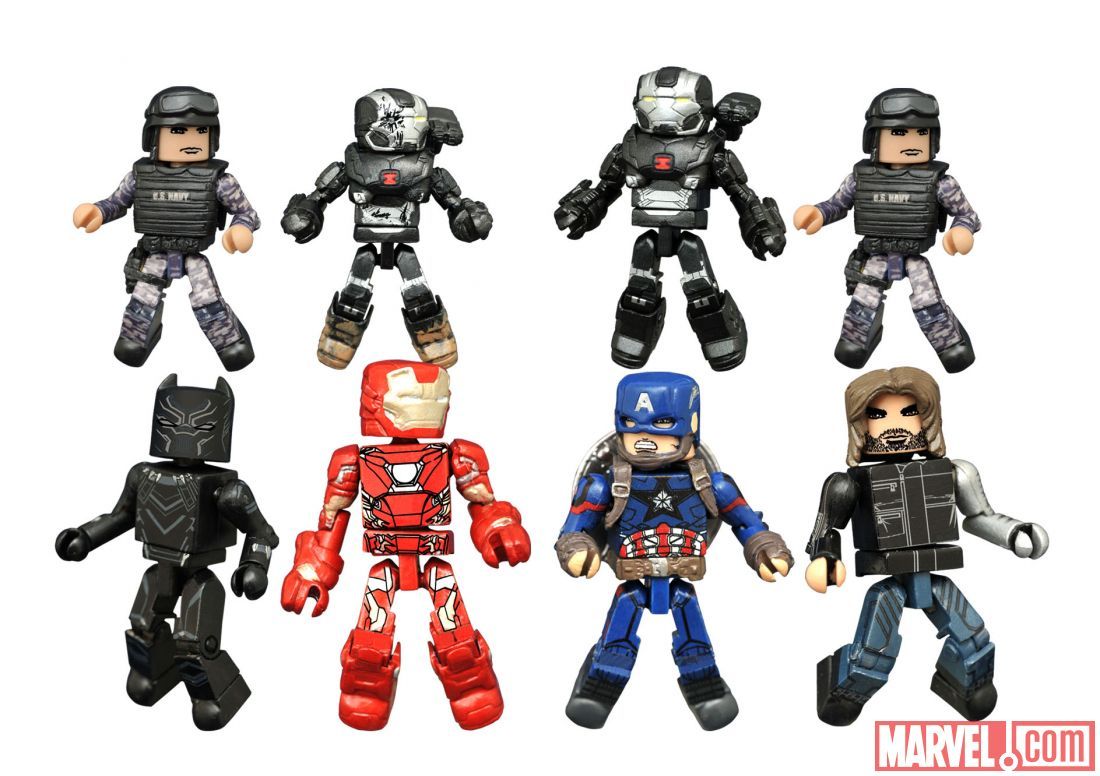 Captain America: Civil War MiniMates Photo 1