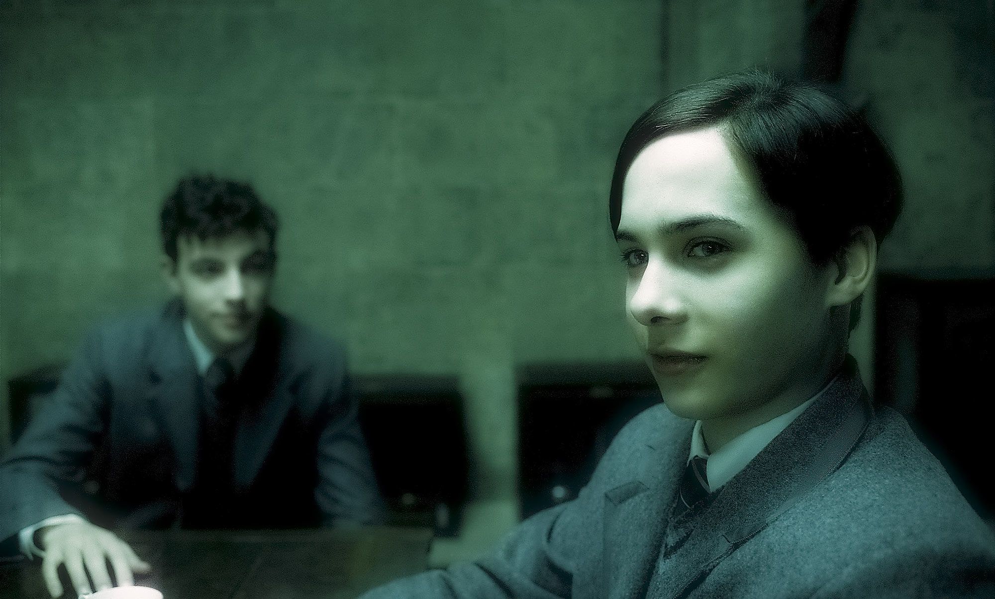 Frank Dillane as the teenage Tom Riddle