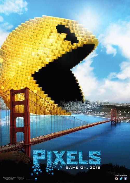 Pixels Pac-Man Poster