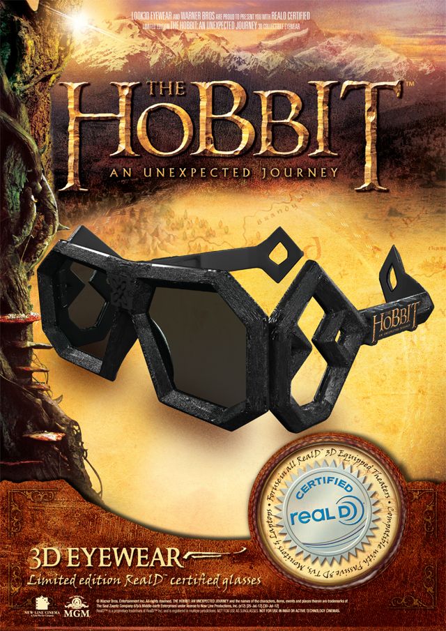 The Hobbit: An Unexpected Journey RealD 3D Glasses Photo #1