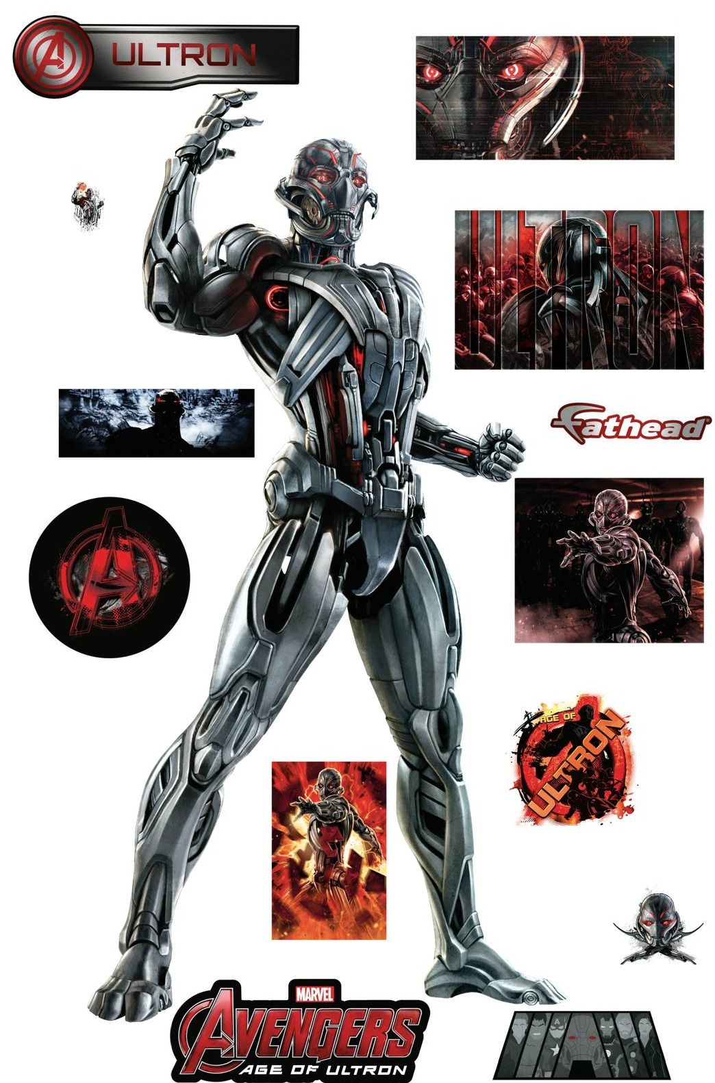 Avengers 2 Fathead Decals 13