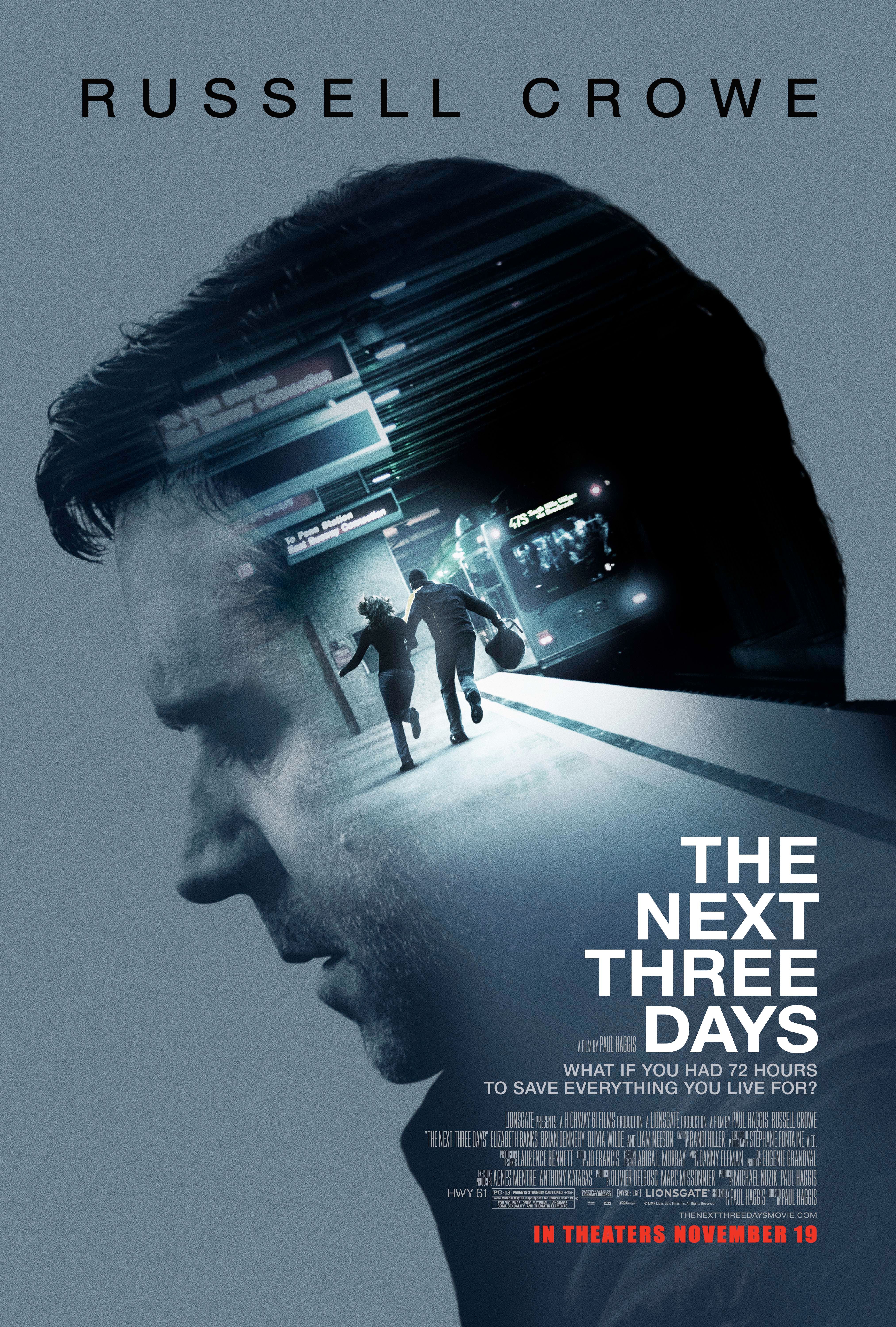 Exclusive: The Next Three Days Poster