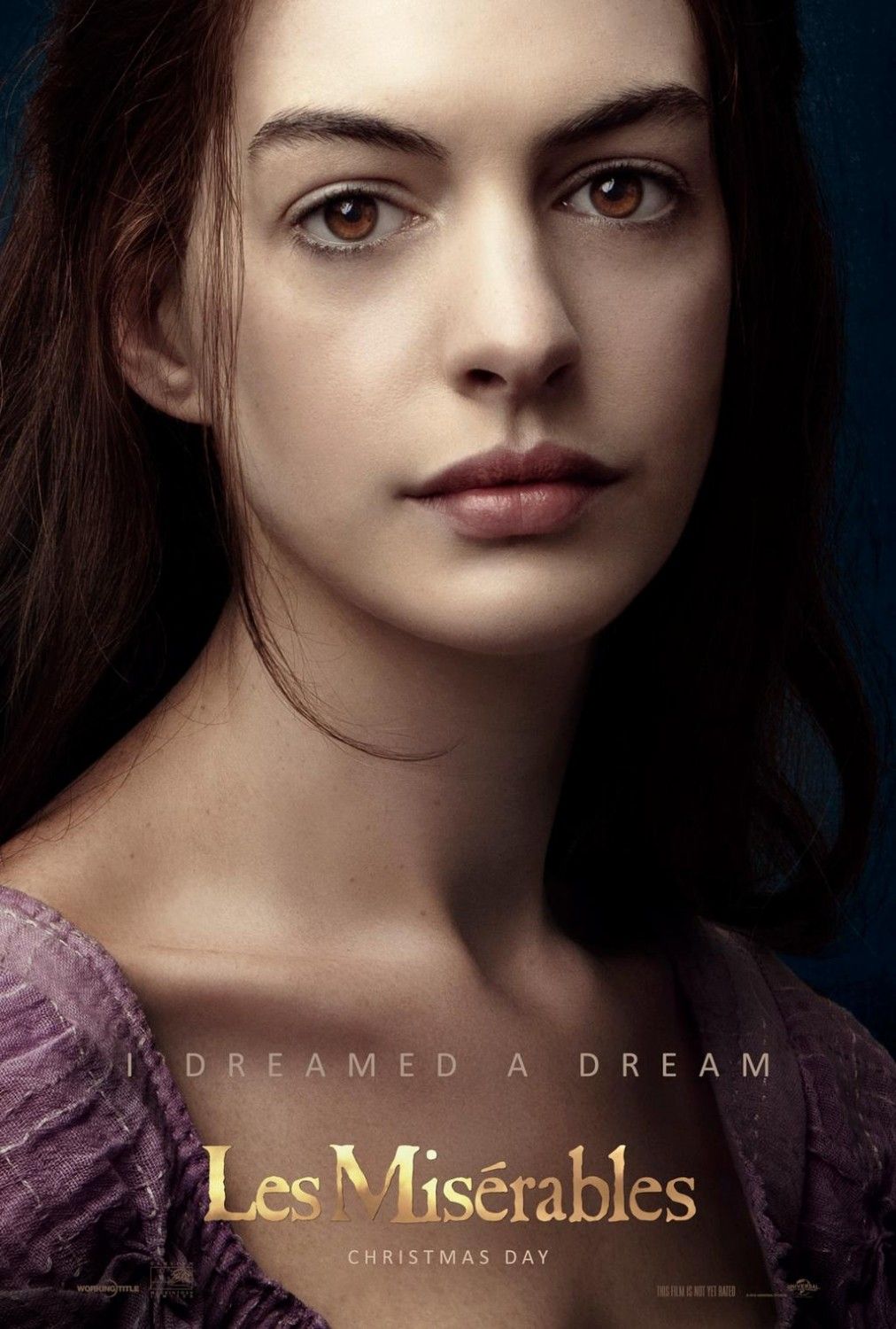 Les Miserables Anne Hathaway poster