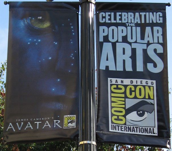 Avatar Comic-Con 2009 Banner Art