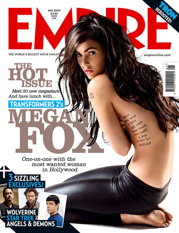 Transformers 2 Megan Fox Empire Cover