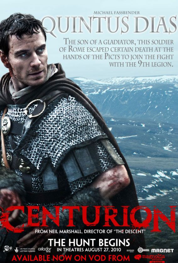 Centurion Michael Fassbender Character Poster