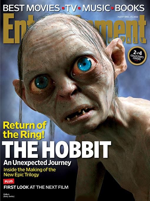 The Hobbit An Unexpected Journey EW Magazine Cover 2