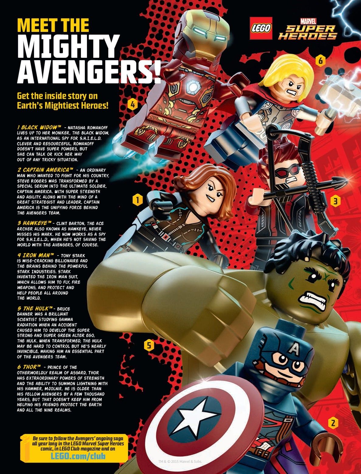 Avengers: Age of Ultron Lego Comic Book 1