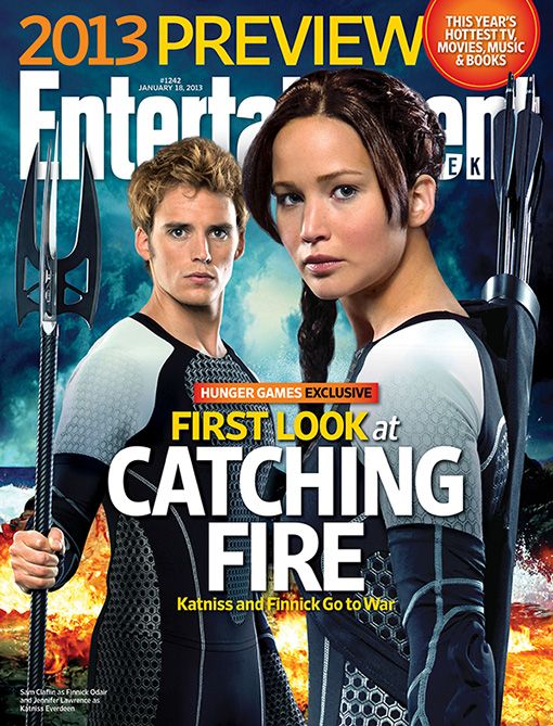 The Hunger Games: Catching Fire EW Magazine Cover