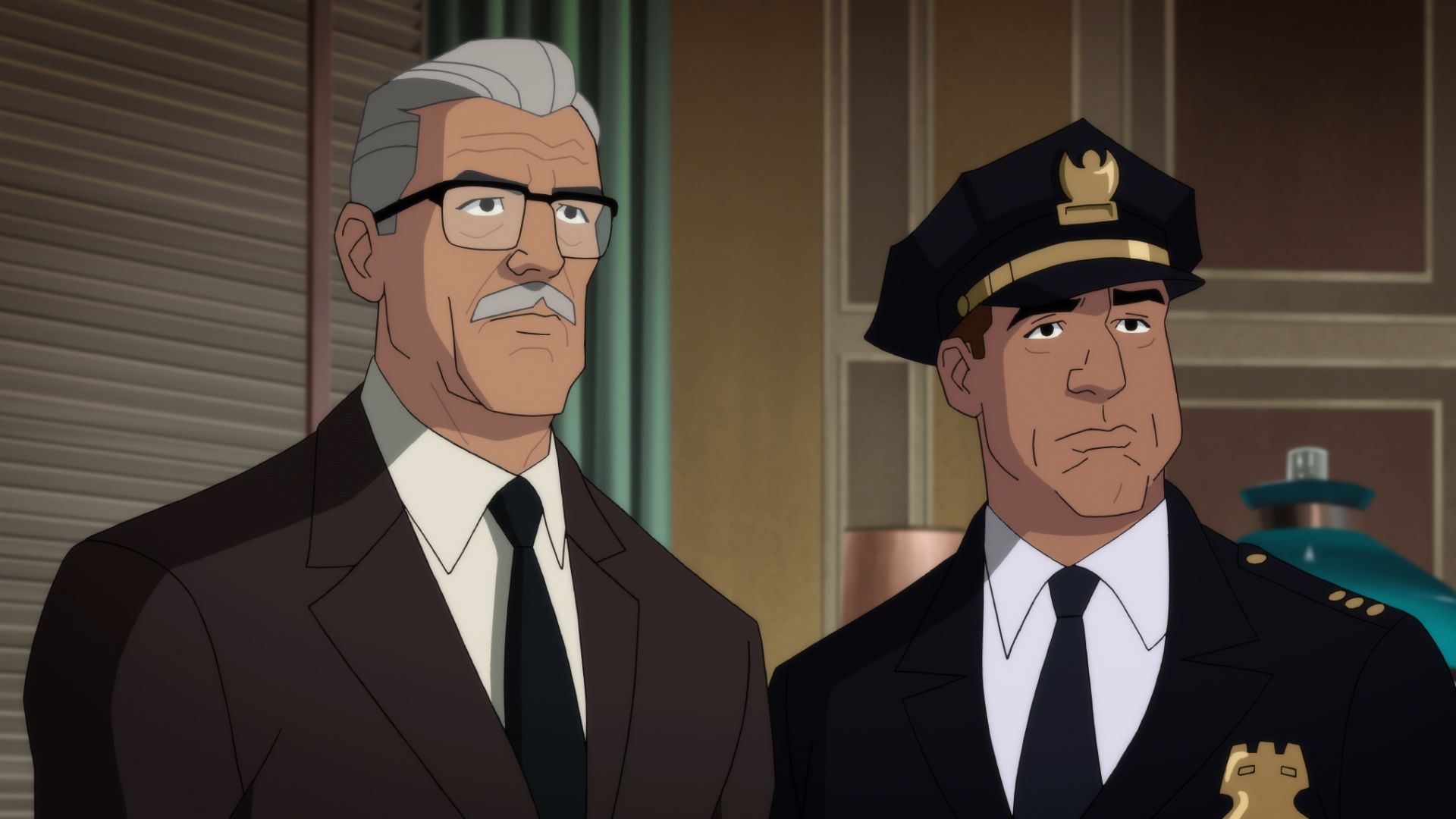 Batman and the Return of the Caped Crusaders Commissioner Gordon and Chief O'Hara Photo