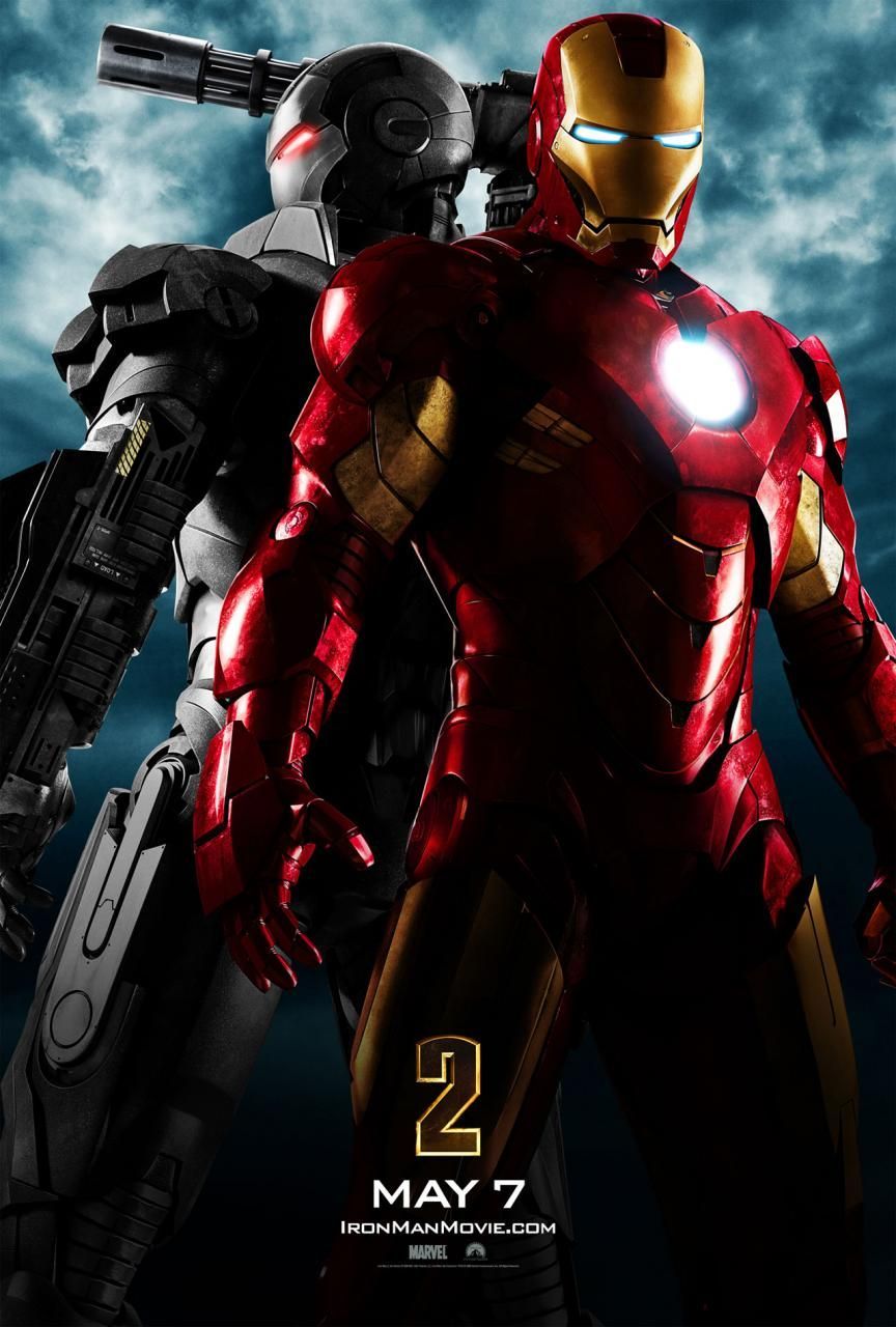 The first Iron Man 2 Poster