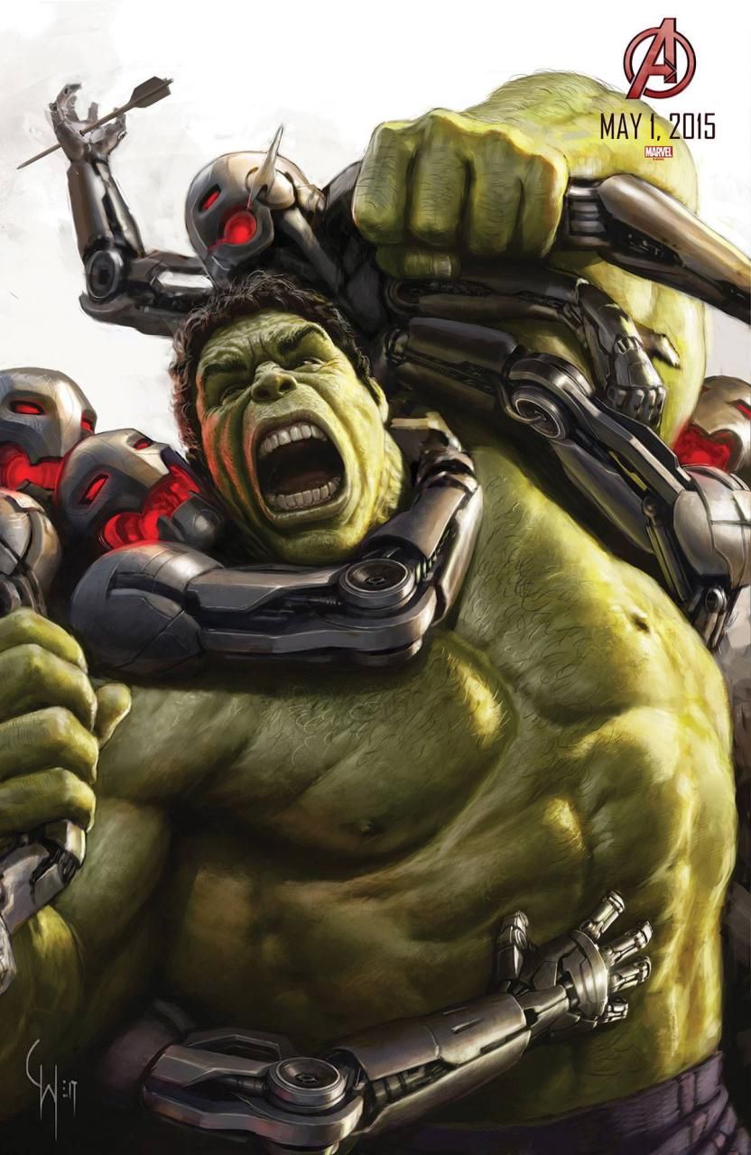 Avengers 2 Comic-Con Poster Hulk