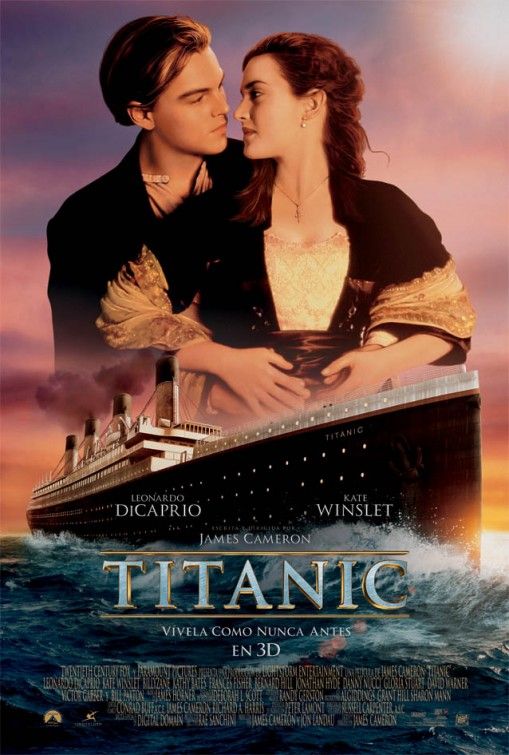 Titanic 3D Italian Poster