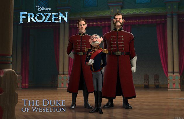 Frozen Duke of Weselton Character Photo