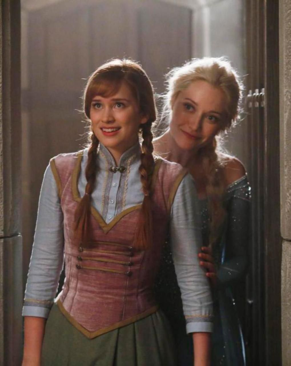Once Upon a Time Anna and Elsa Photo