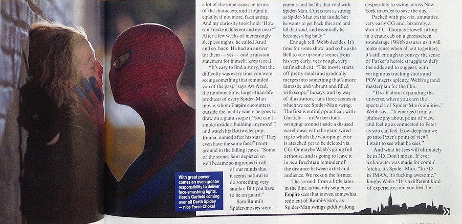 The Amazing Spider-Man Empire Magazine Photo #7