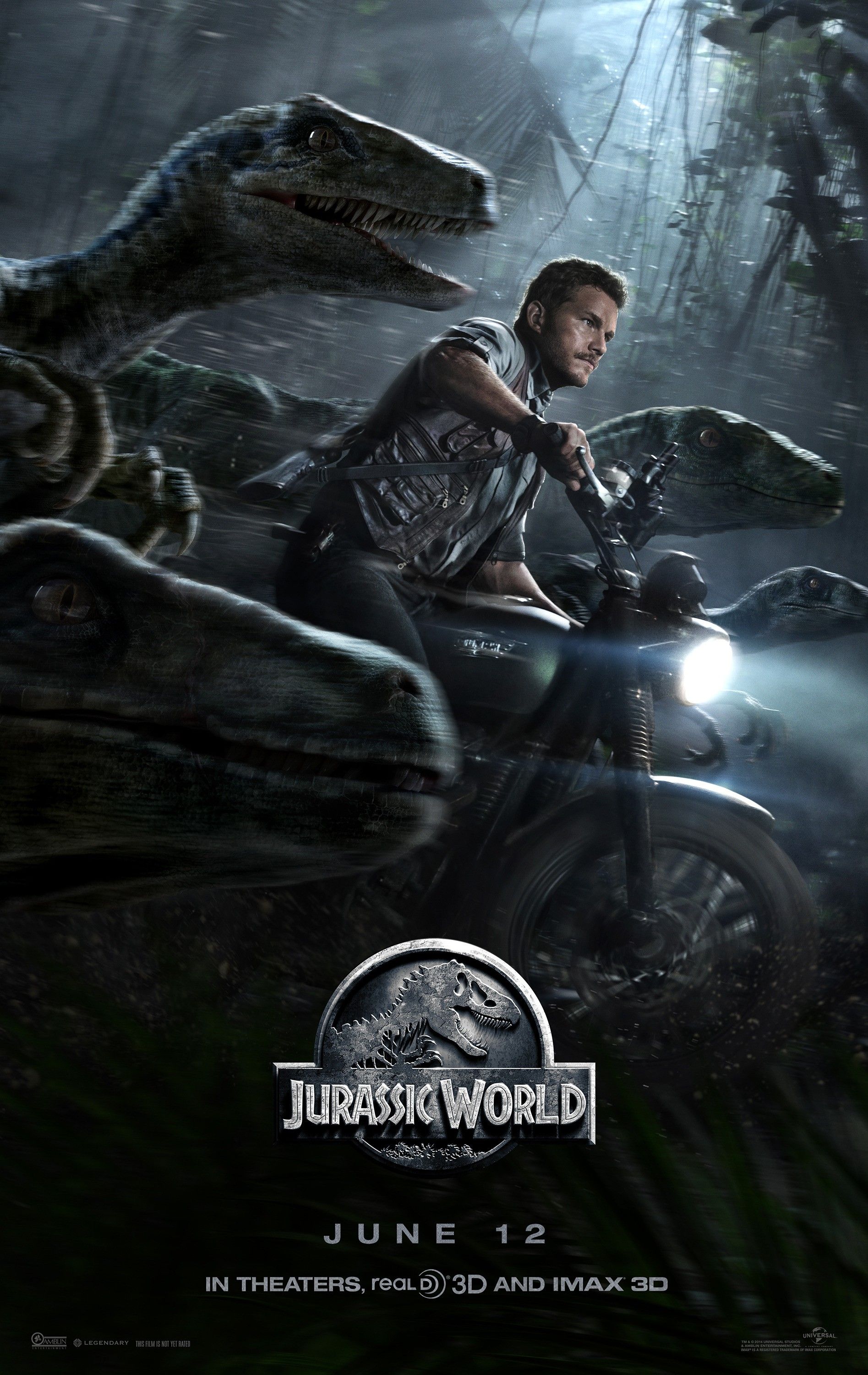 Jurassic World Poster Raptor Squad