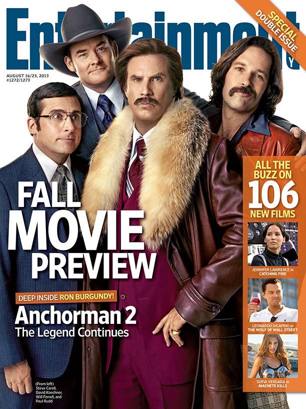 Anchorman: The Legend Continues EW Magazine Cover