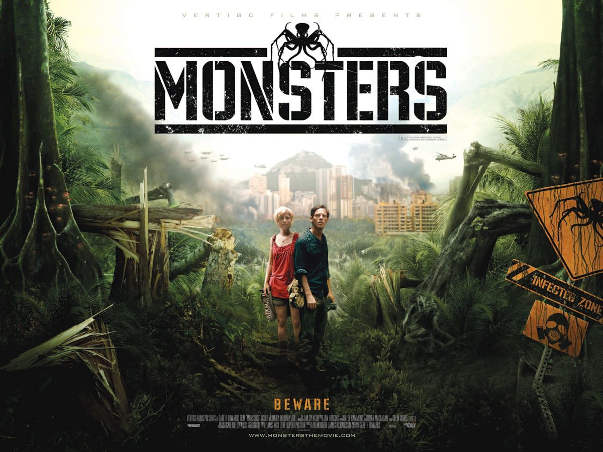 Monsters UK quad poster