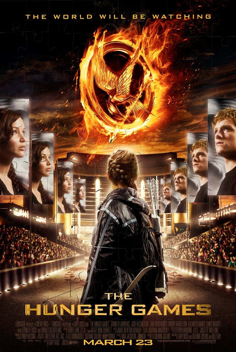 The Hunger Games Puzzle Hunt Poster