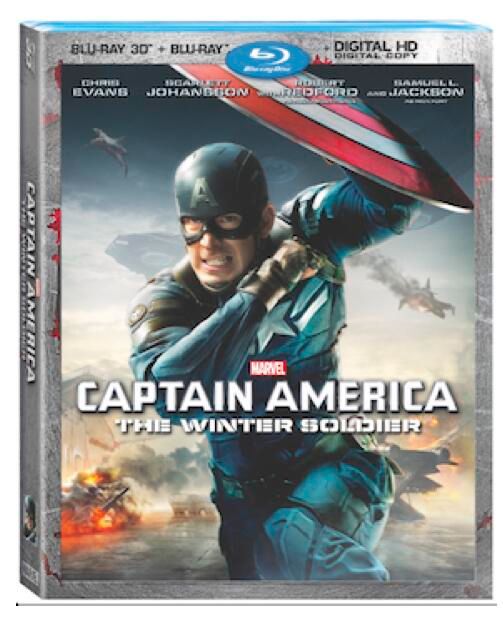 Captain America The Winter Soldier Blu-ray art #2